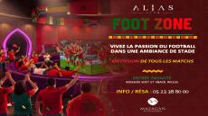 نادي Alias بمنتجع مازغان يتحول الى Foot Zone لعشاق كرة القدم بمناسبة كأس افريقيا