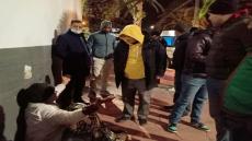 الجديدة..حملة الشتاء مستمرة عملية انسانية تقدم الرعاية الاجتماعية للأشخاص في وضعية الشارع